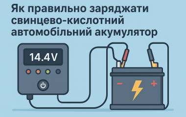 Як правильно заряджати свинцево-кислотний автомобільний акумулятор