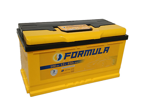 Акумулятор автомобільний 6CT-100 Formula 100Ah-12V (353х175х190), (+ праворуч), EN850